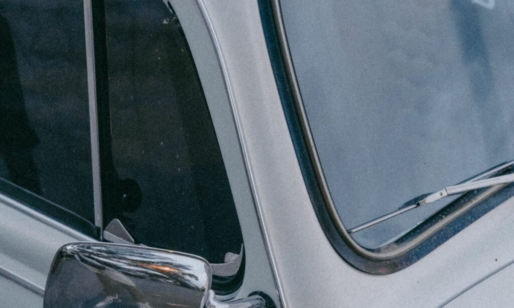 Clear, undamaged windshield giving a Dayton driver a safe view of the road